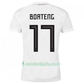 Camisolas de Futebol Alemanha Boateng 17 Equipamento Principal Copa do Mundo 2018 Manga Curta